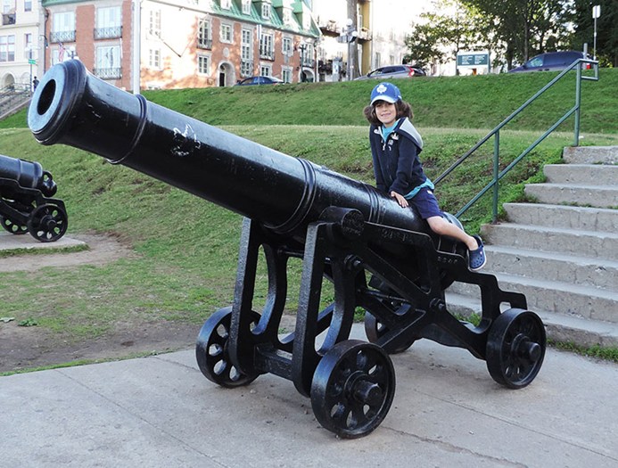 Iconic Quebec hotel becomes a boy's castle