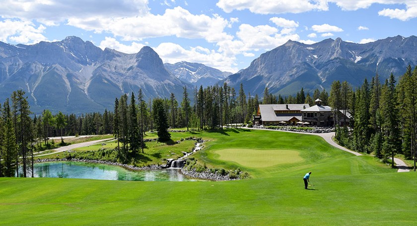 Golf on the Rocks with a twist of Alberta