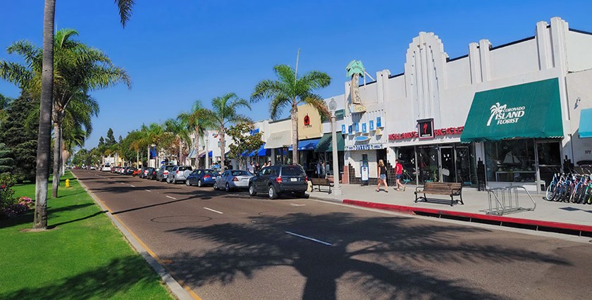 Leroy's stands out on Coronado's Orange Avenue