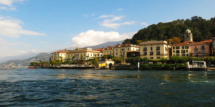 Italy's Lake Como a Golden Pond