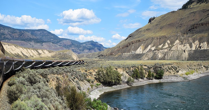 Rocky Mountaineer train a rolling pleasure palace