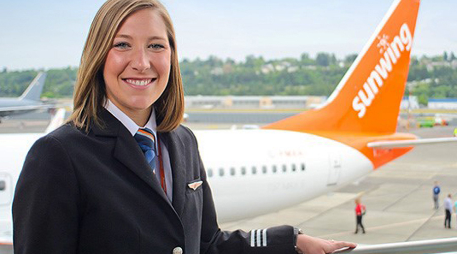 Sky's the limit for female pilots